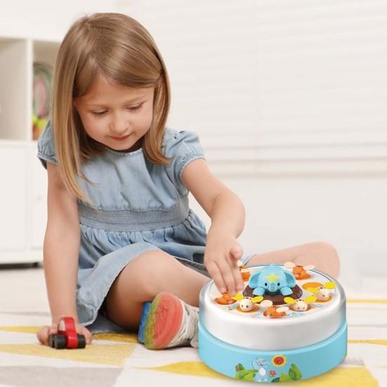 1 набор прыгающая пчела слон поворотная игрушка вращающаяся пусковая установка ловец пчел