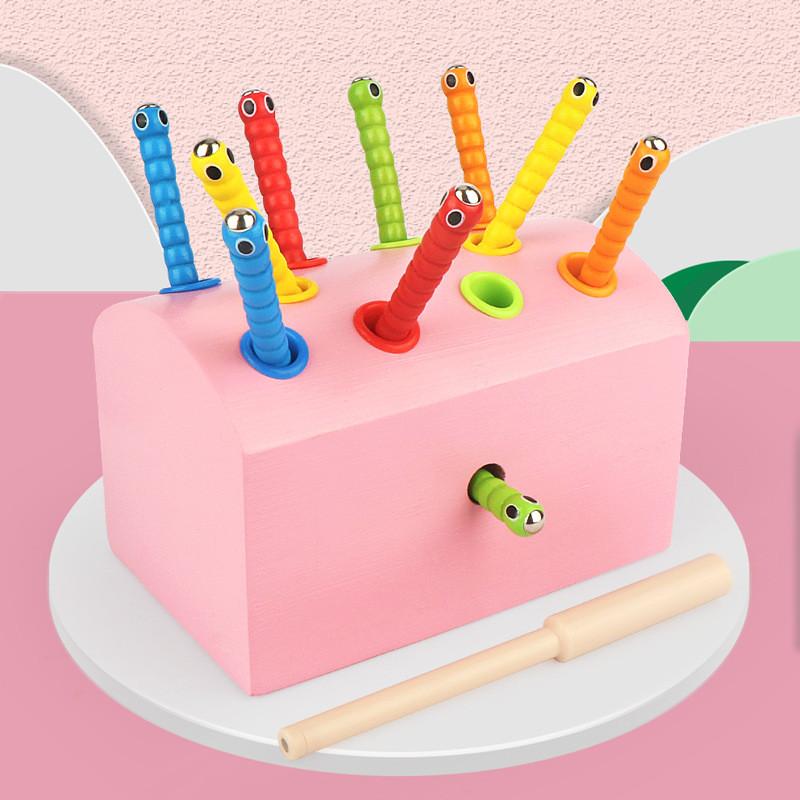 Ловец ошибок Магнитная развивающая игрушка Тренировка мелкой моторики детей Подарок Pink